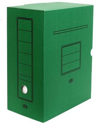 Коробка архивная 150мм зеленый - новинки от СувенирСитиПринт